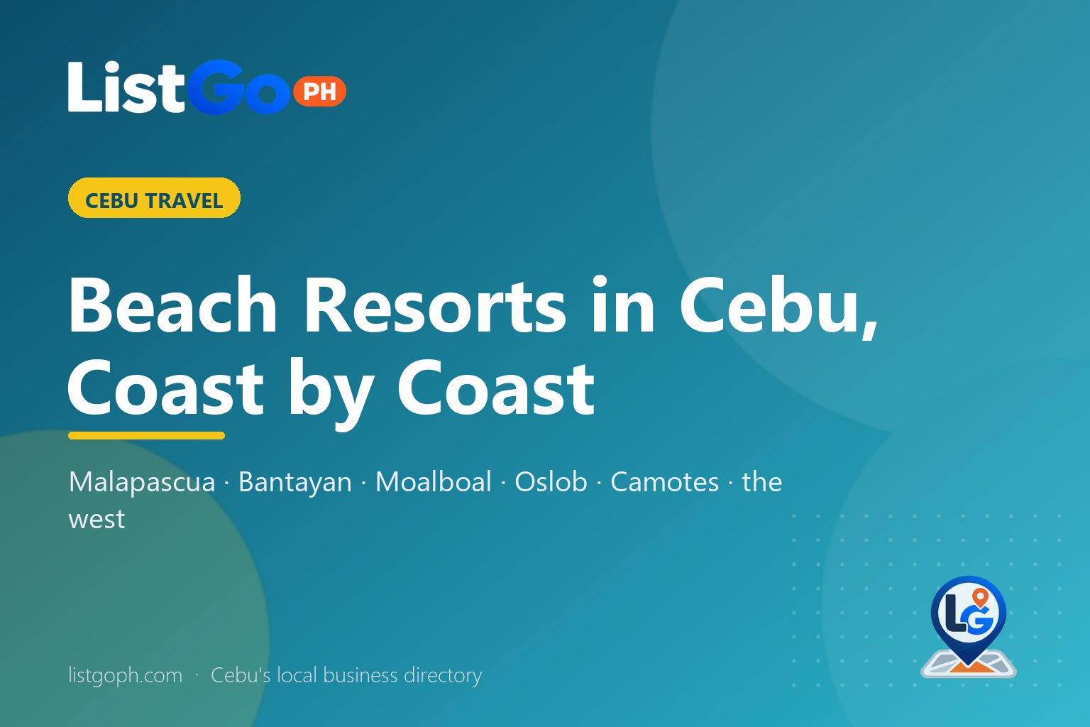 Beach Resorts in Cebu, Coast by Coast: Malapascua, Bantayan, Moalboal, Oslob, Camotes and the West – cover photo