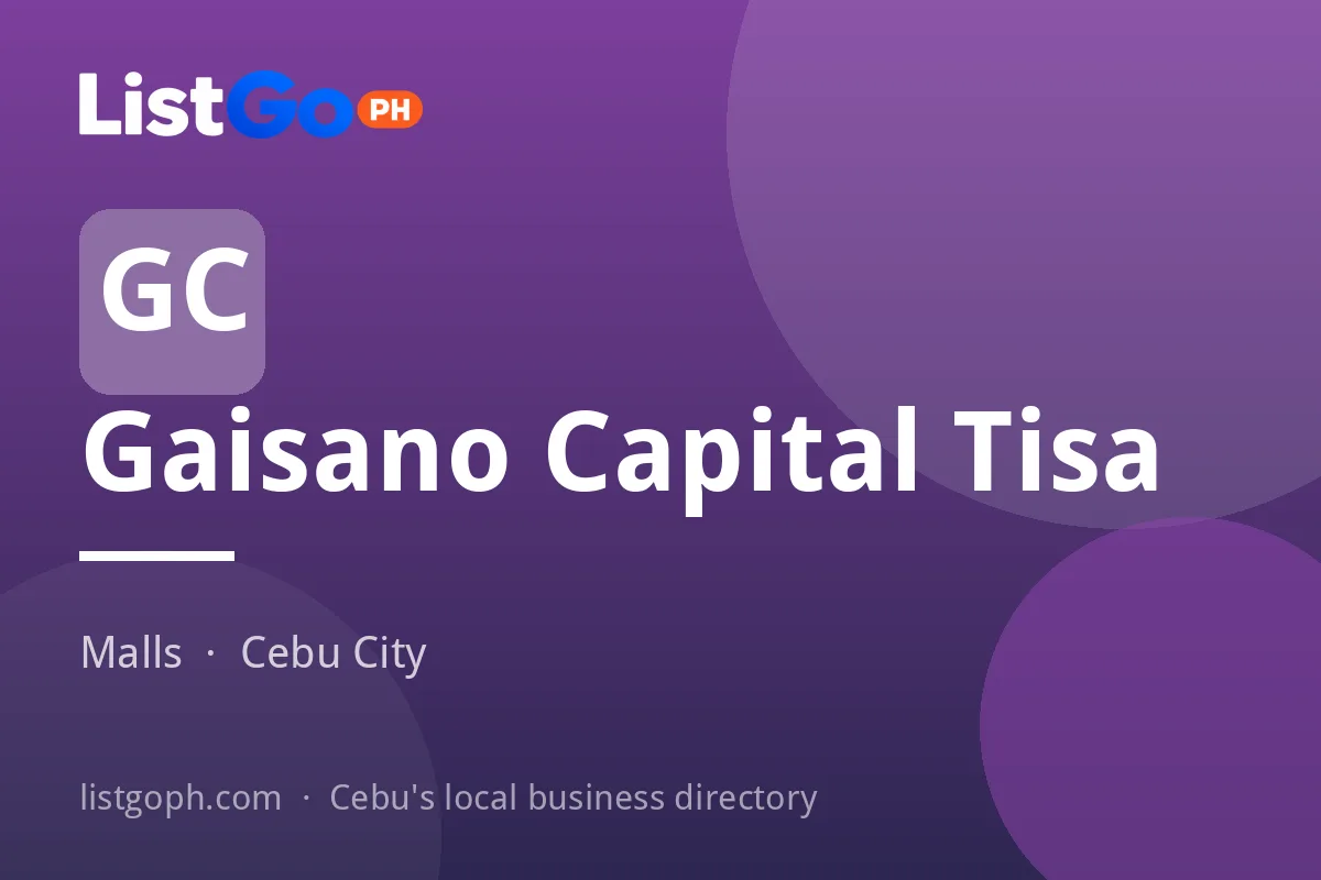 Gaisano Capital Tisa