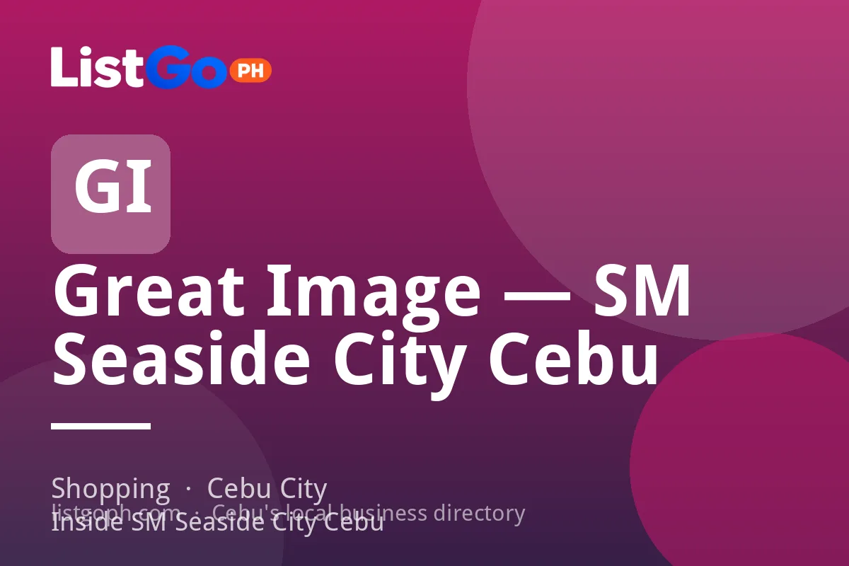 Great Image — SM Seaside City Cebu