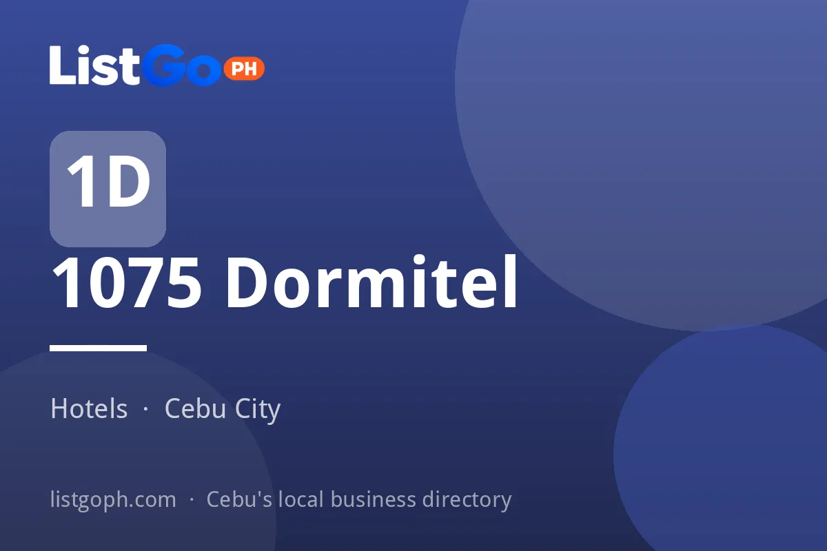 1075 Dormitel