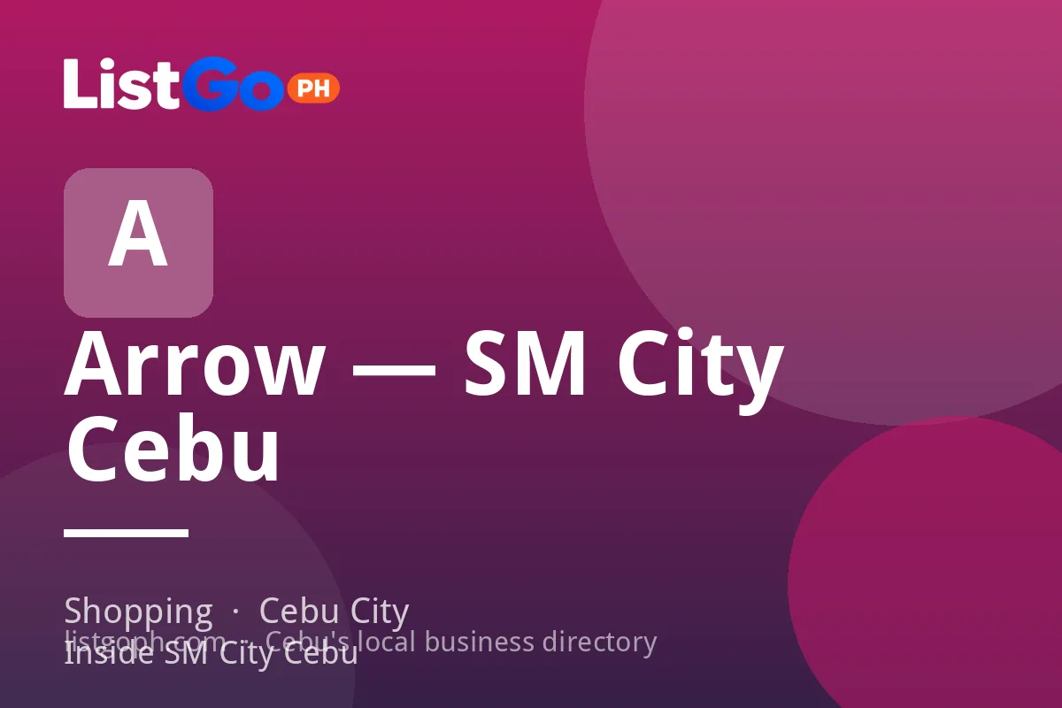 Arrow — SM City Cebu