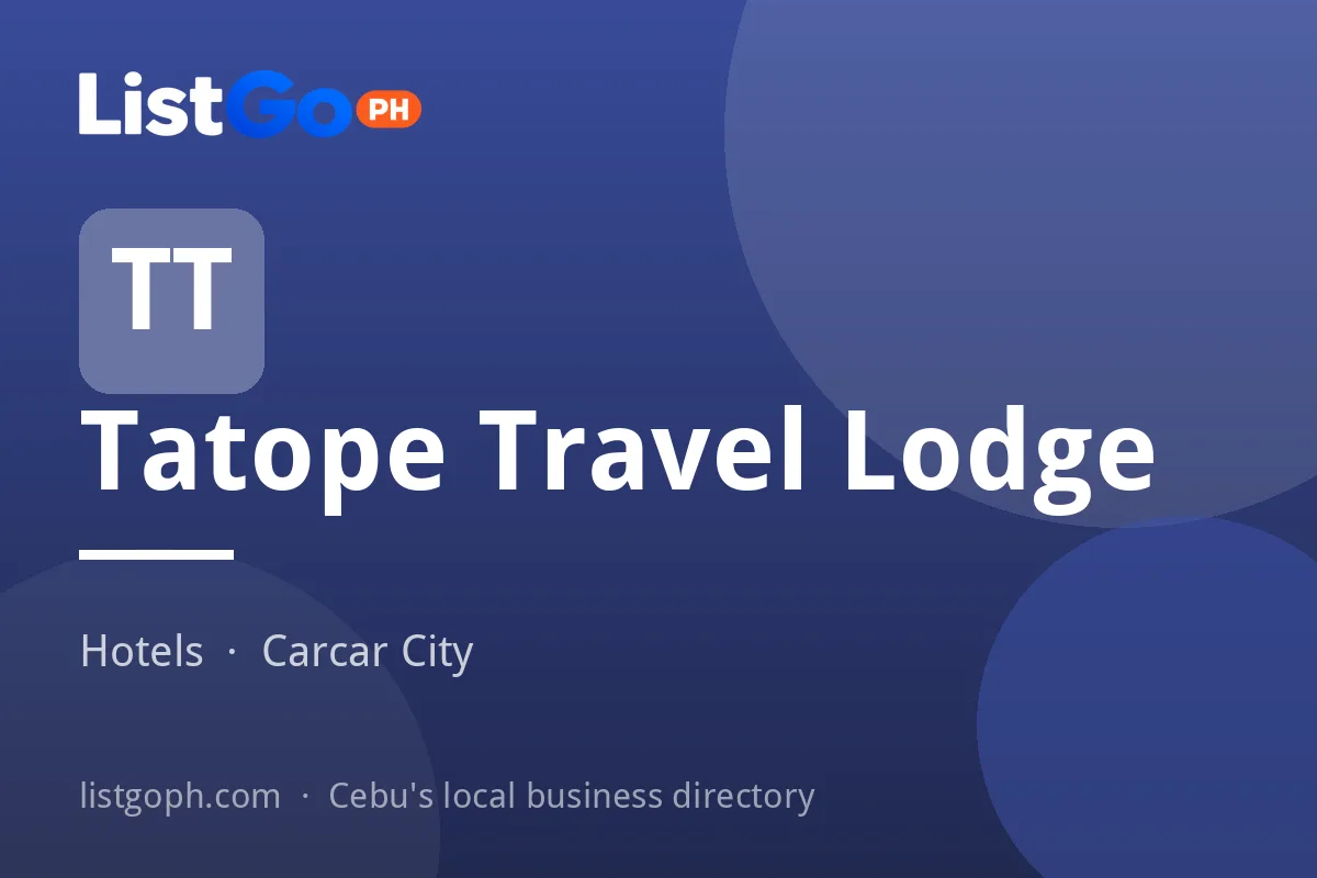 Tatope Travel Lodge