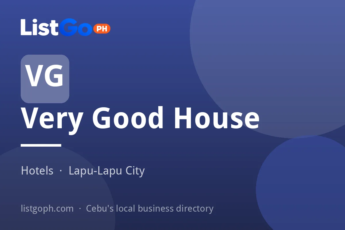 Very Good House