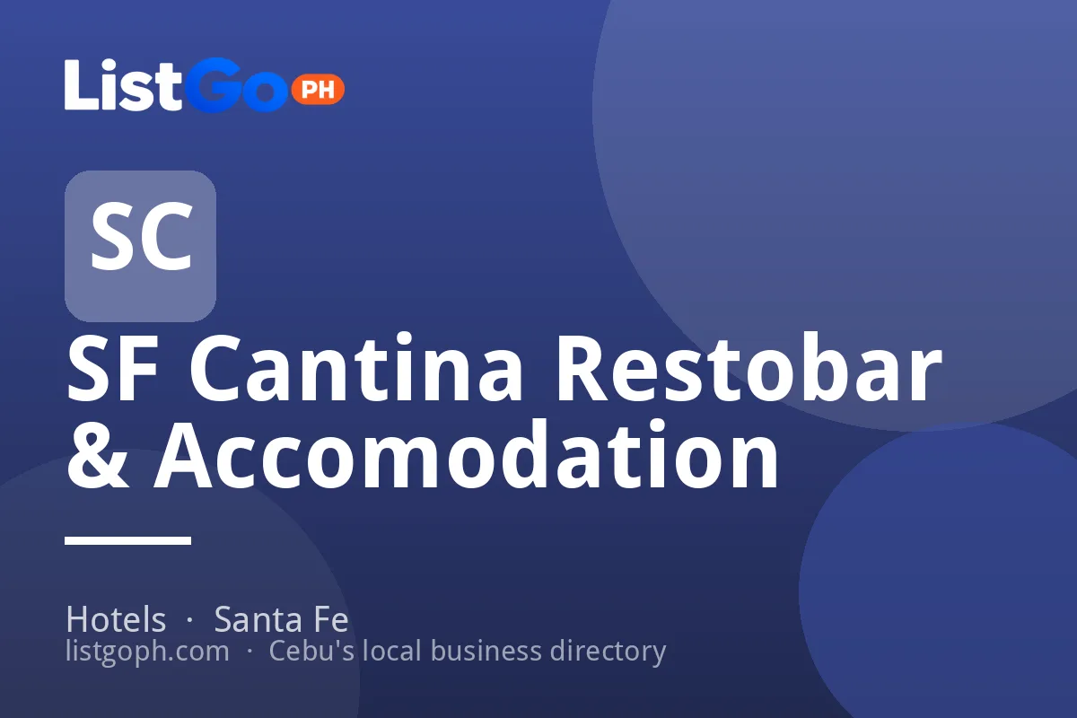 SF Cantina Restobar & Accomodation