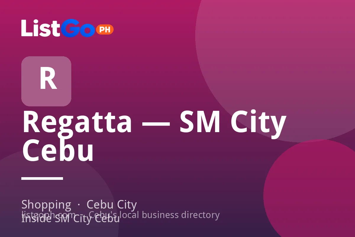 Regatta — SM City Cebu