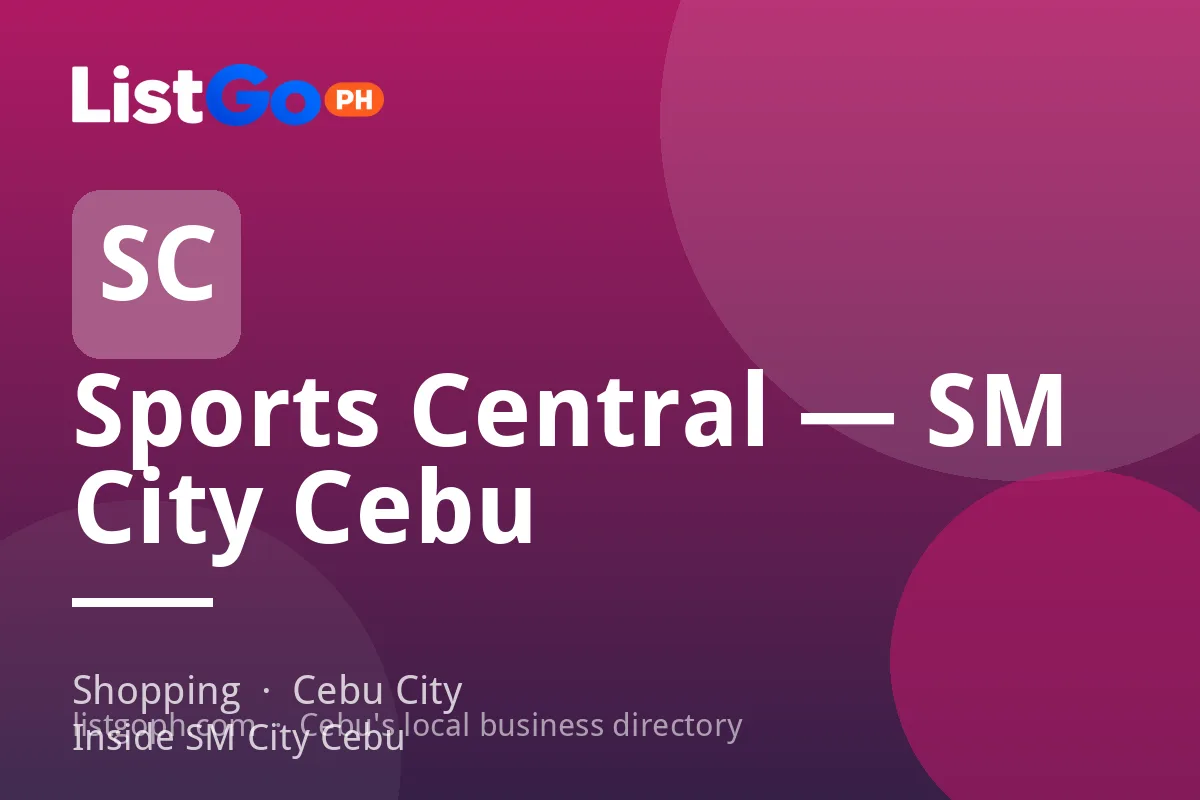 Sports Central — SM City Cebu
