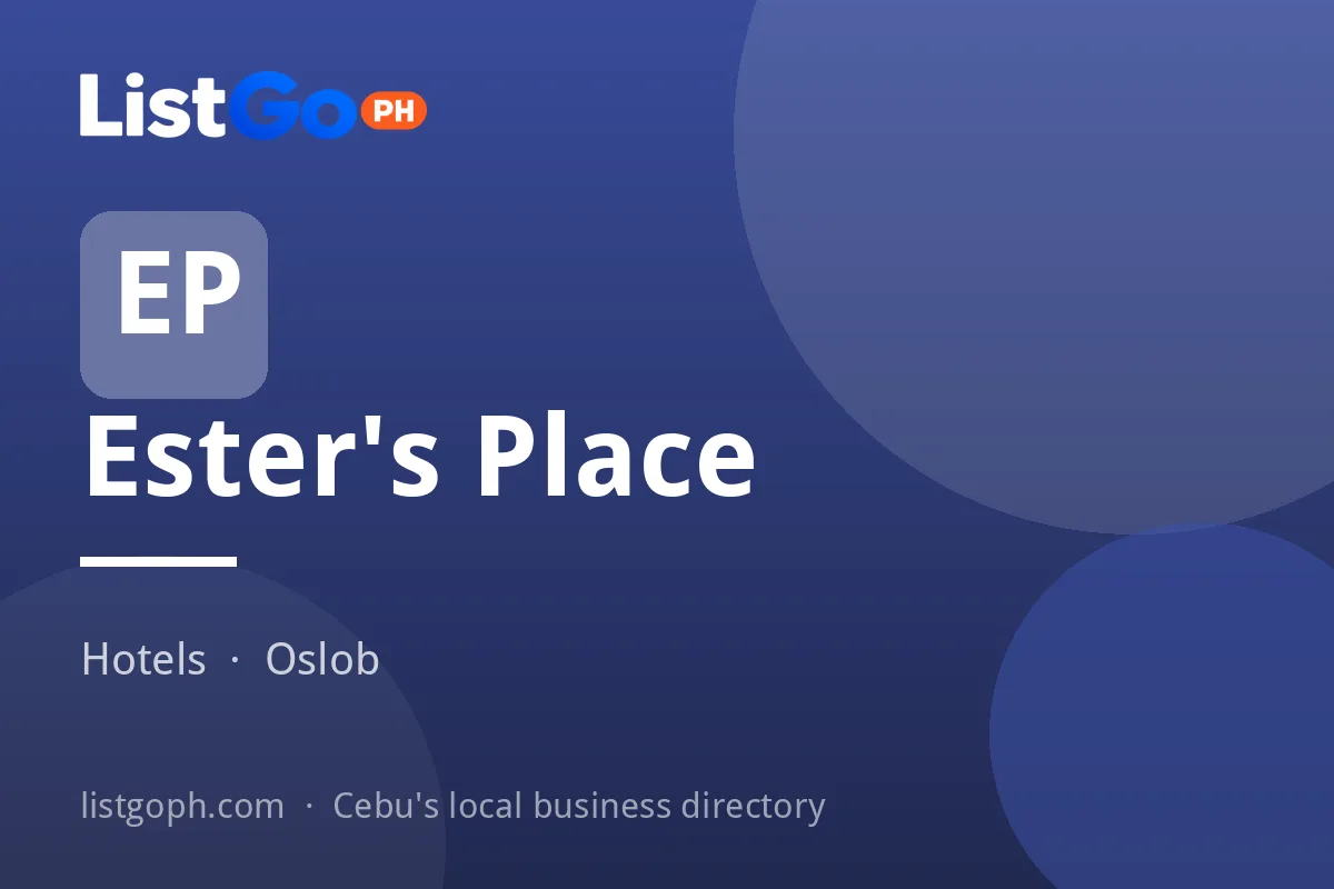 Ester's Place