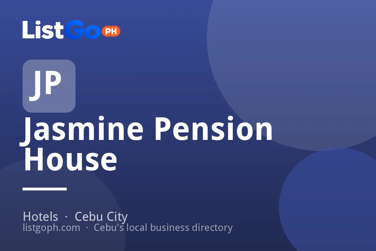 Jasmine Pension House