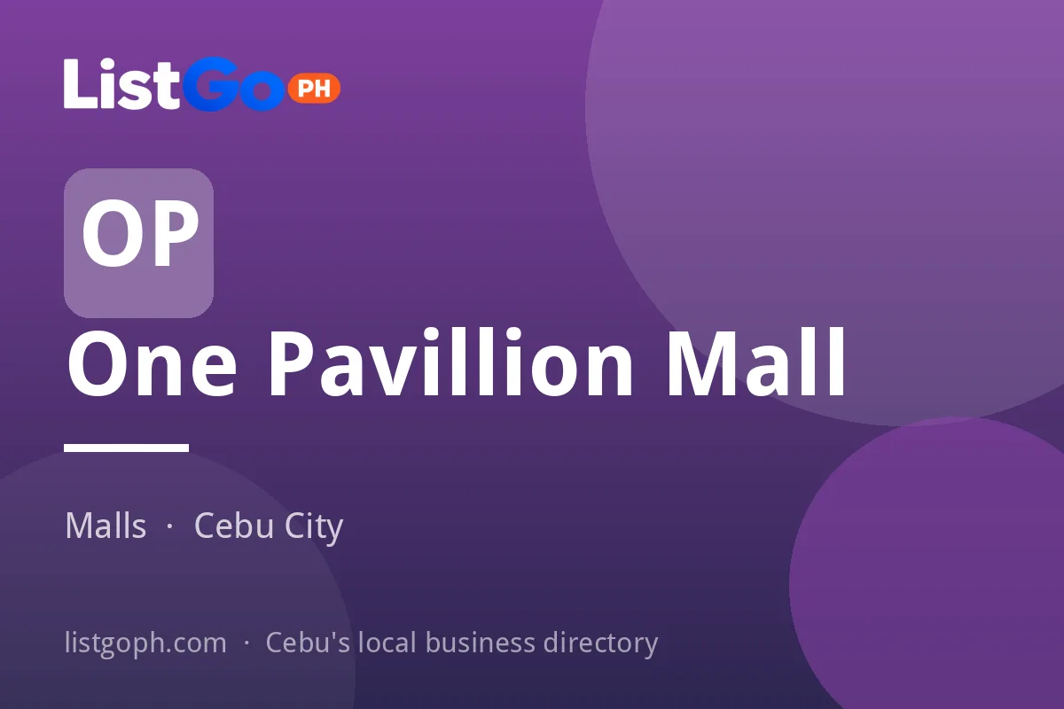 One Pavillion Mall