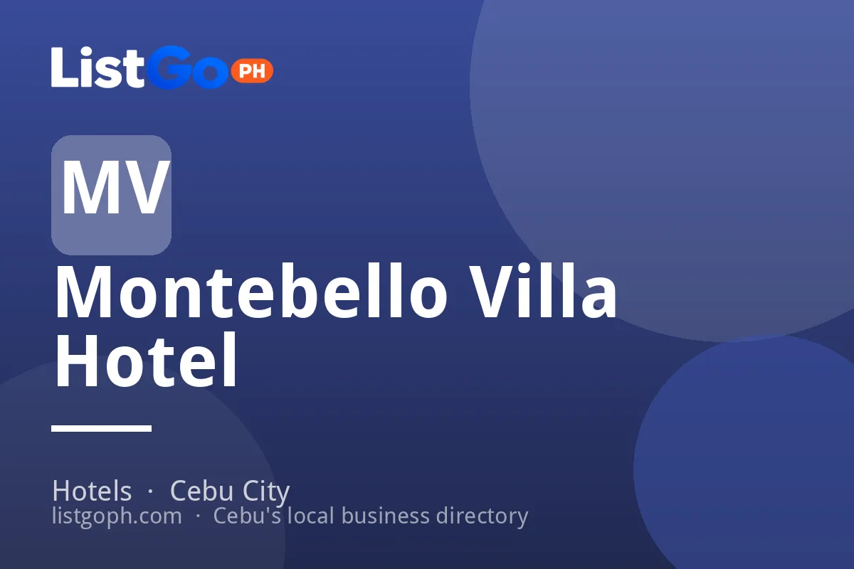 Montebello Villa Hotel