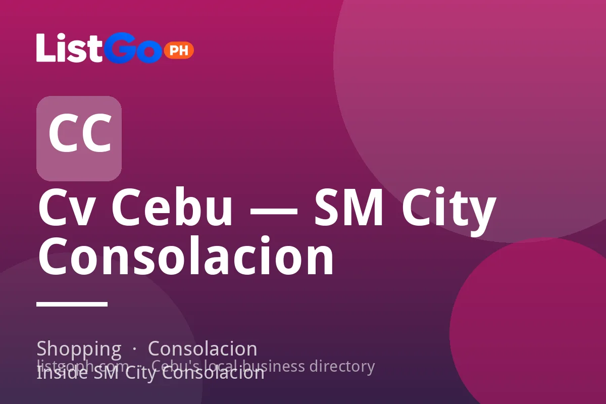Cv Cebu — SM City Consolacion