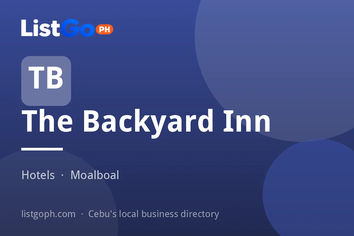 The Backyard Inn