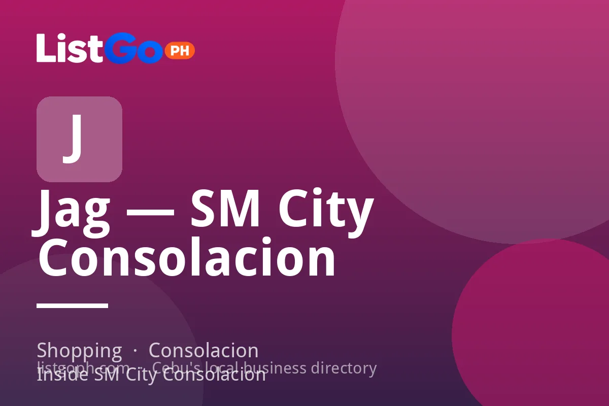 Jag — SM City Consolacion