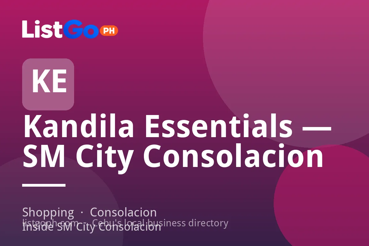 Kandila Essentials — SM City Consolacion