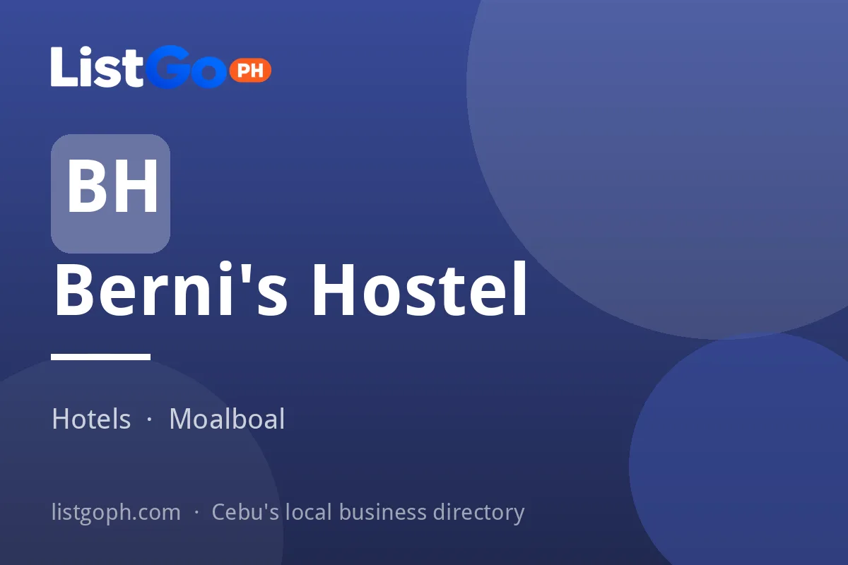 Berni's Hostel