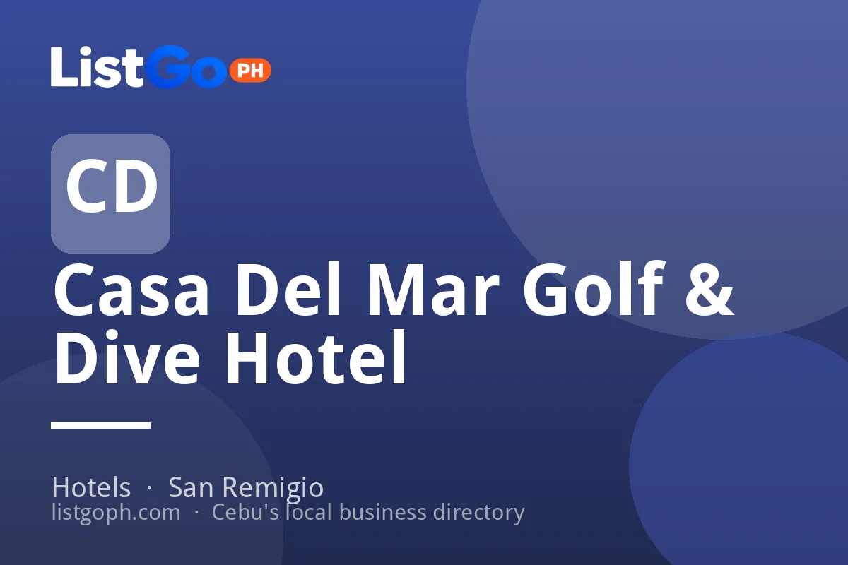 Casa Del Mar Golf & Dive Hotel