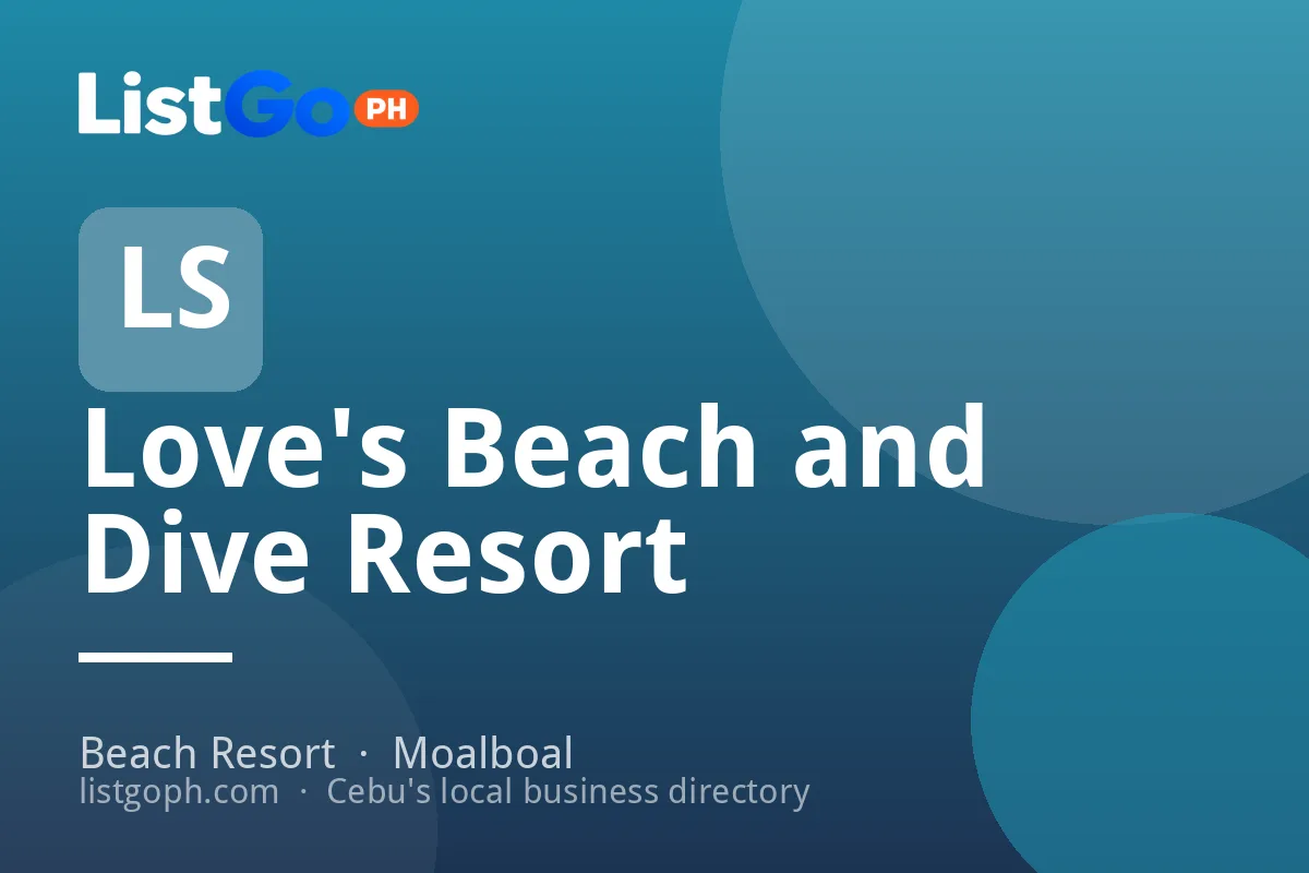 Love's Beach and Dive Resort