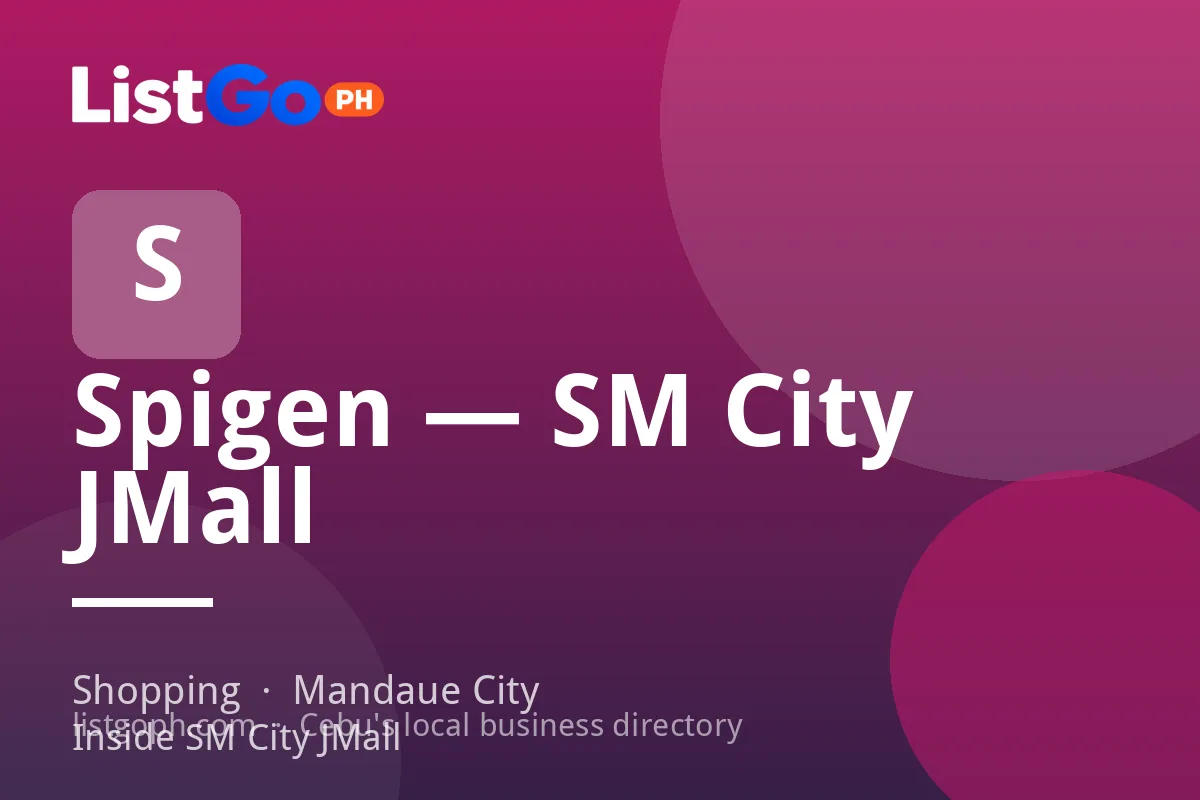 Spigen — SM City JMall