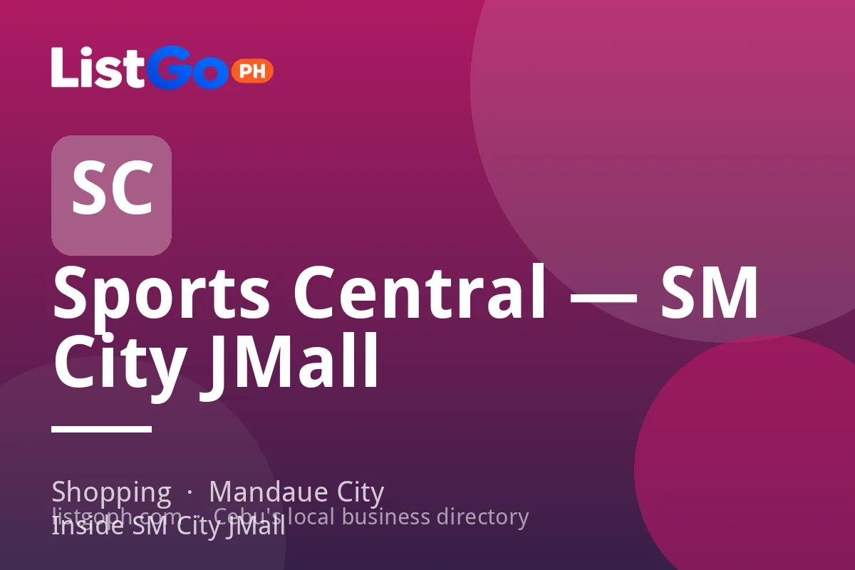 Sports Central — SM City JMall