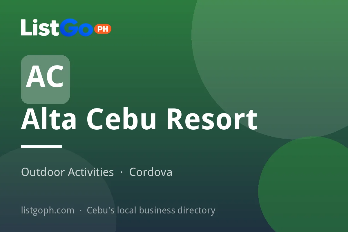 Alta Cebu Resort