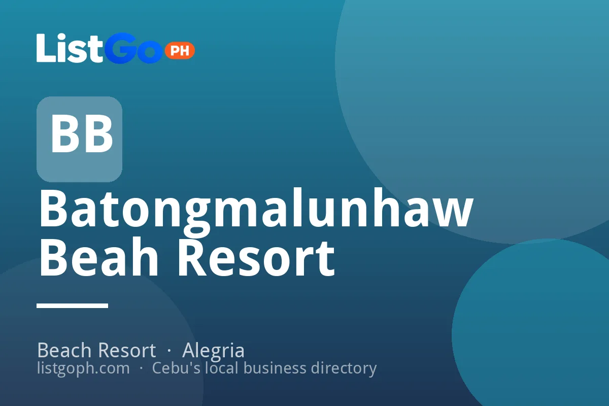 Batongmalunhaw Beah Resort
