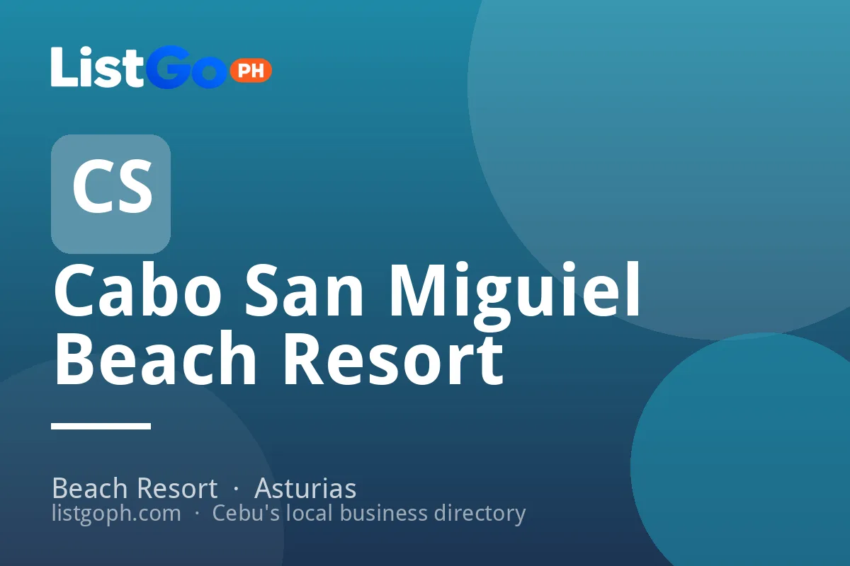 Cabo San Miguiel Beach Resort