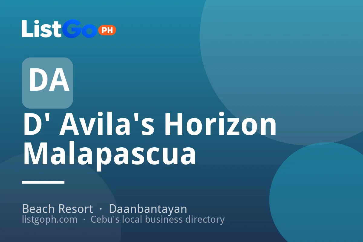 D' Avila's Horizon Malapascua