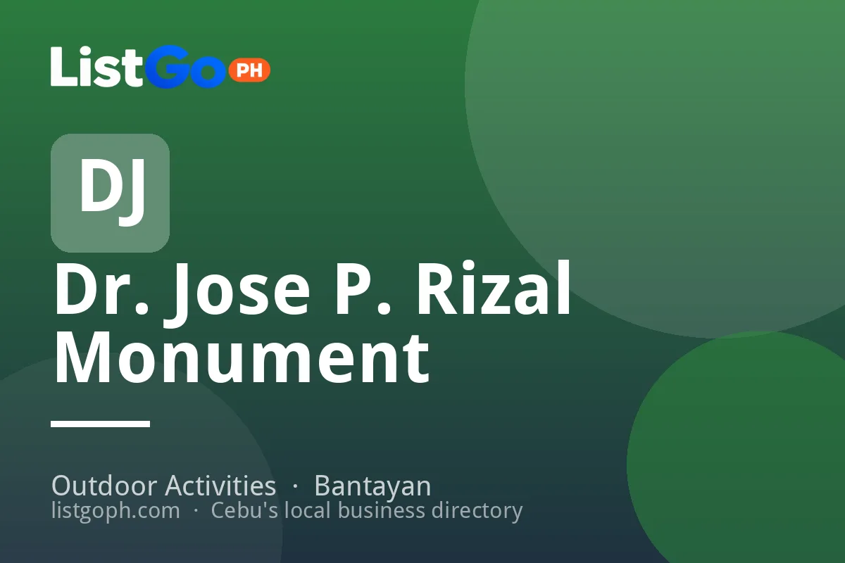 Dr. Jose P. Rizal Monument