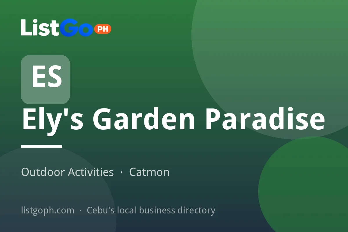 Ely's Garden Paradise