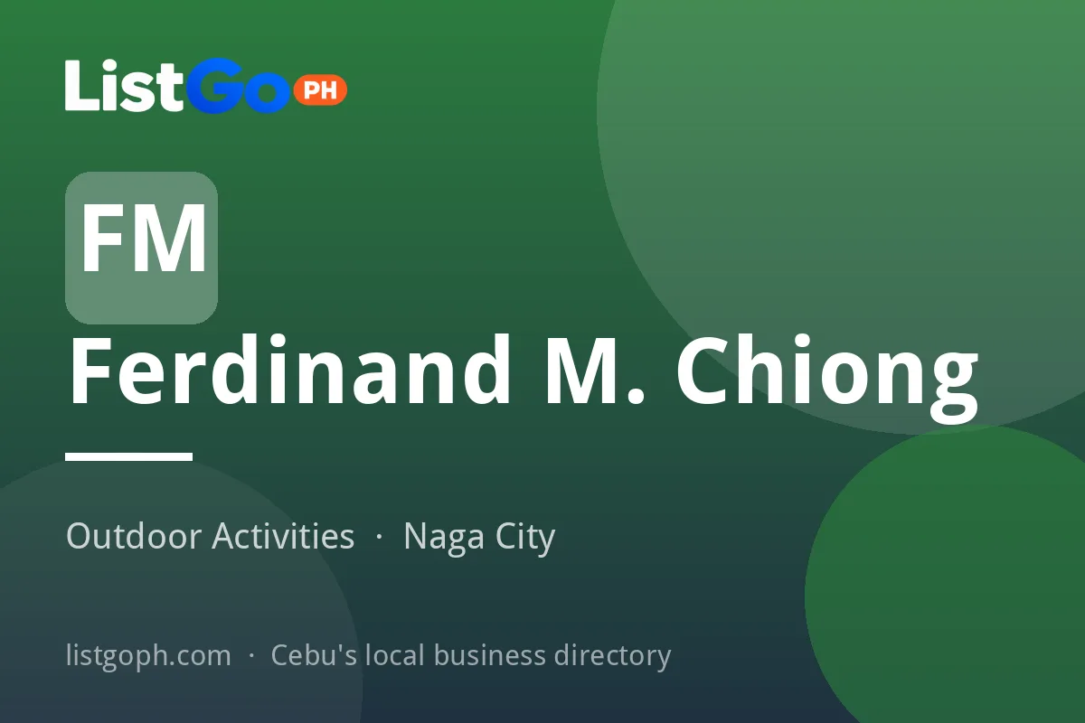 Ferdinand M. Chiong