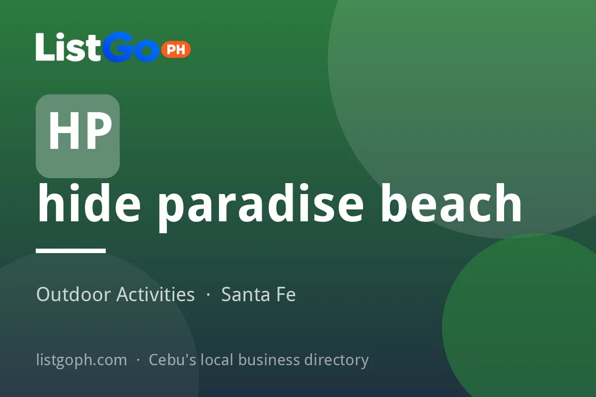 hide paradise beach