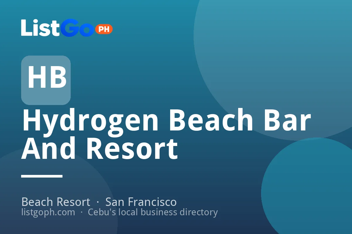Hydrogen Beach Bar And Resort