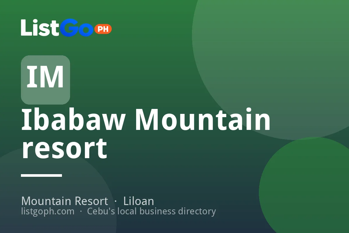 Ibabaw Mountain resort