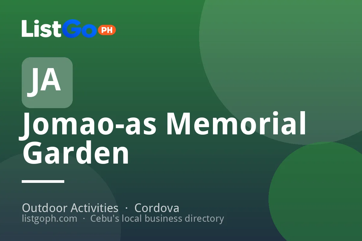 Jomao-as Memorial Garden