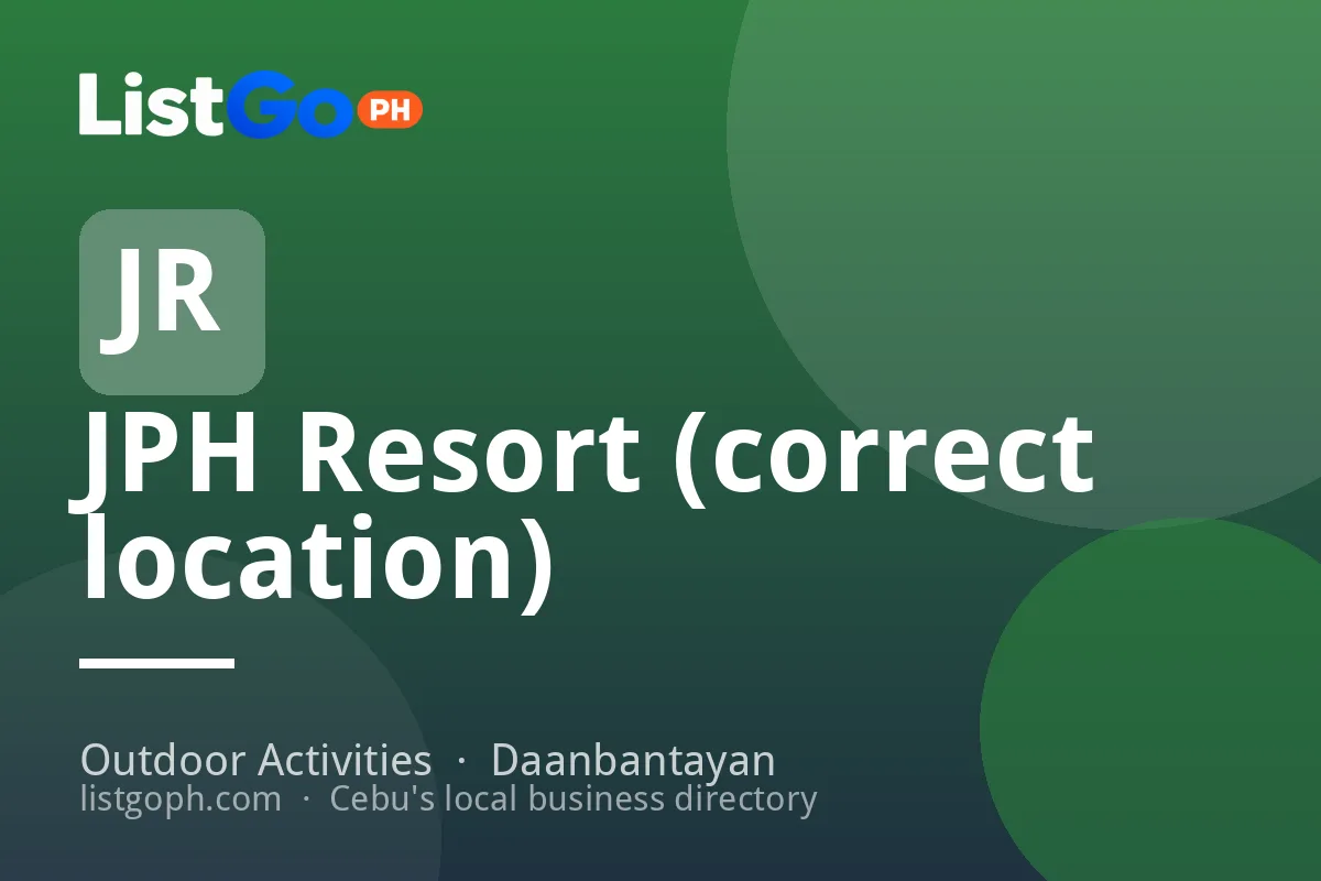 JPH Resort (correct location)