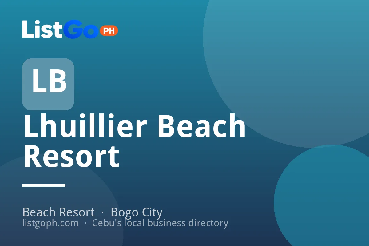 Lhuillier Beach Resort