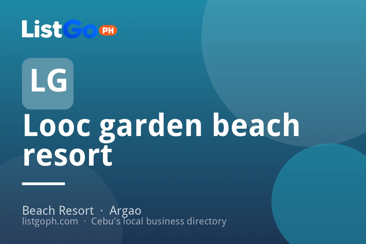 Looc garden beach resort