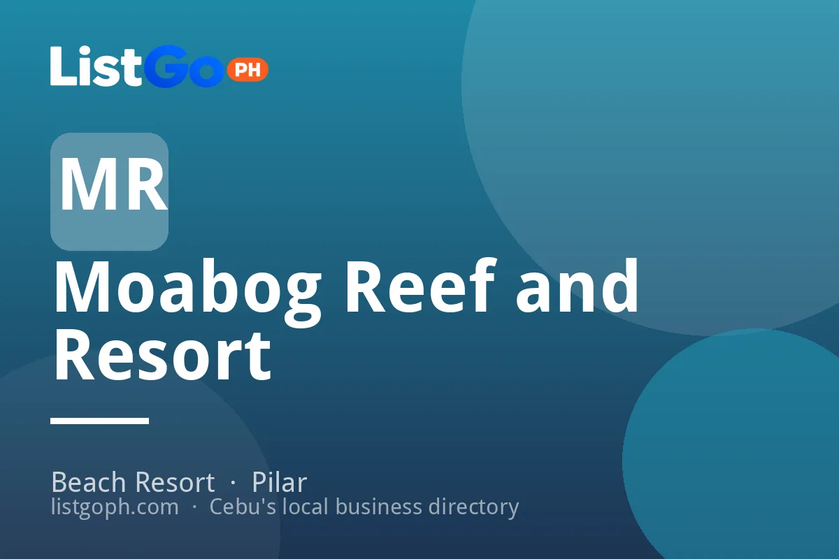 Moabog Reef and Resort – Beach Resort in Pilar