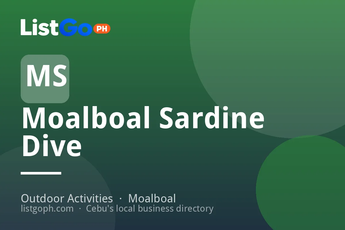 Moalboal Sardine Dive