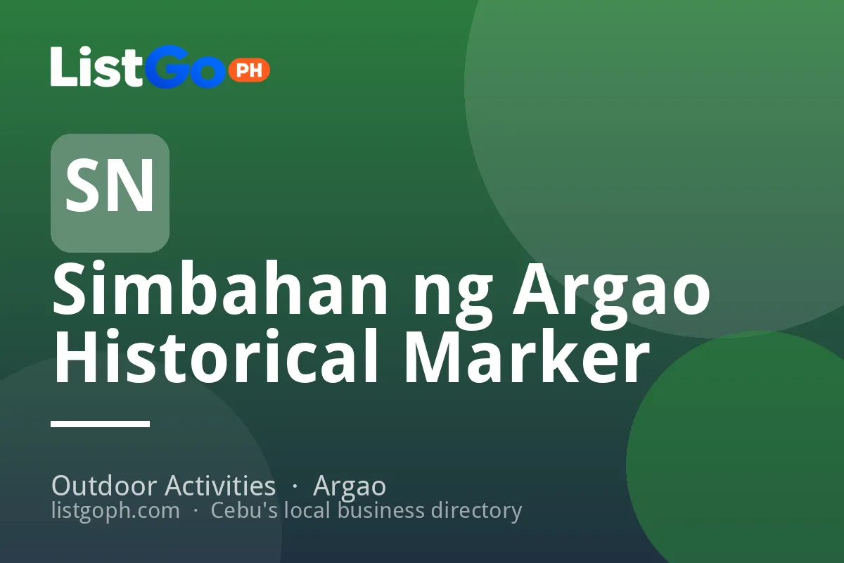 Simbahan ng Argao Historical Marker