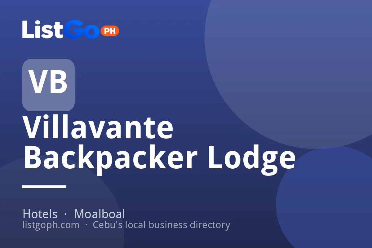 Villavante Backpacker Lodge