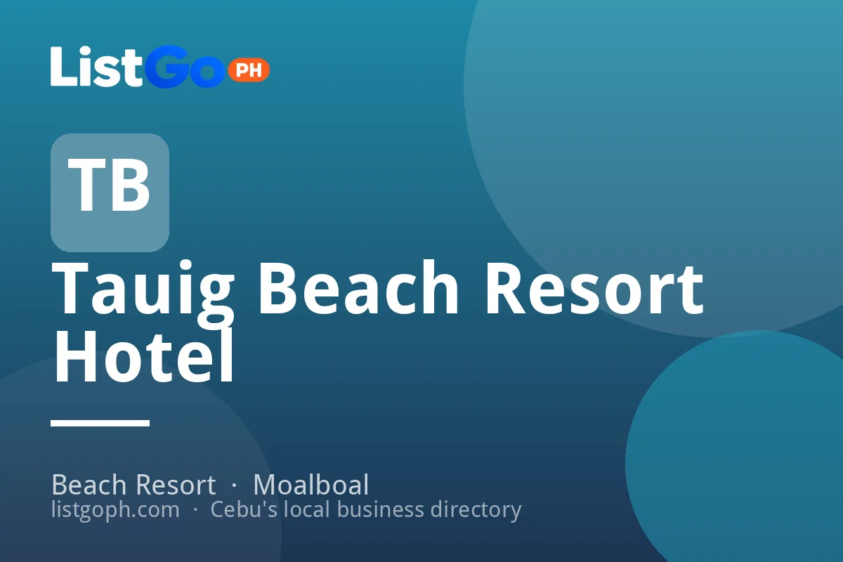 Tauig Beach Resort Hotel