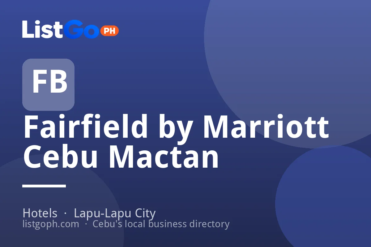 Fairfield by Marriott Cebu Mactan