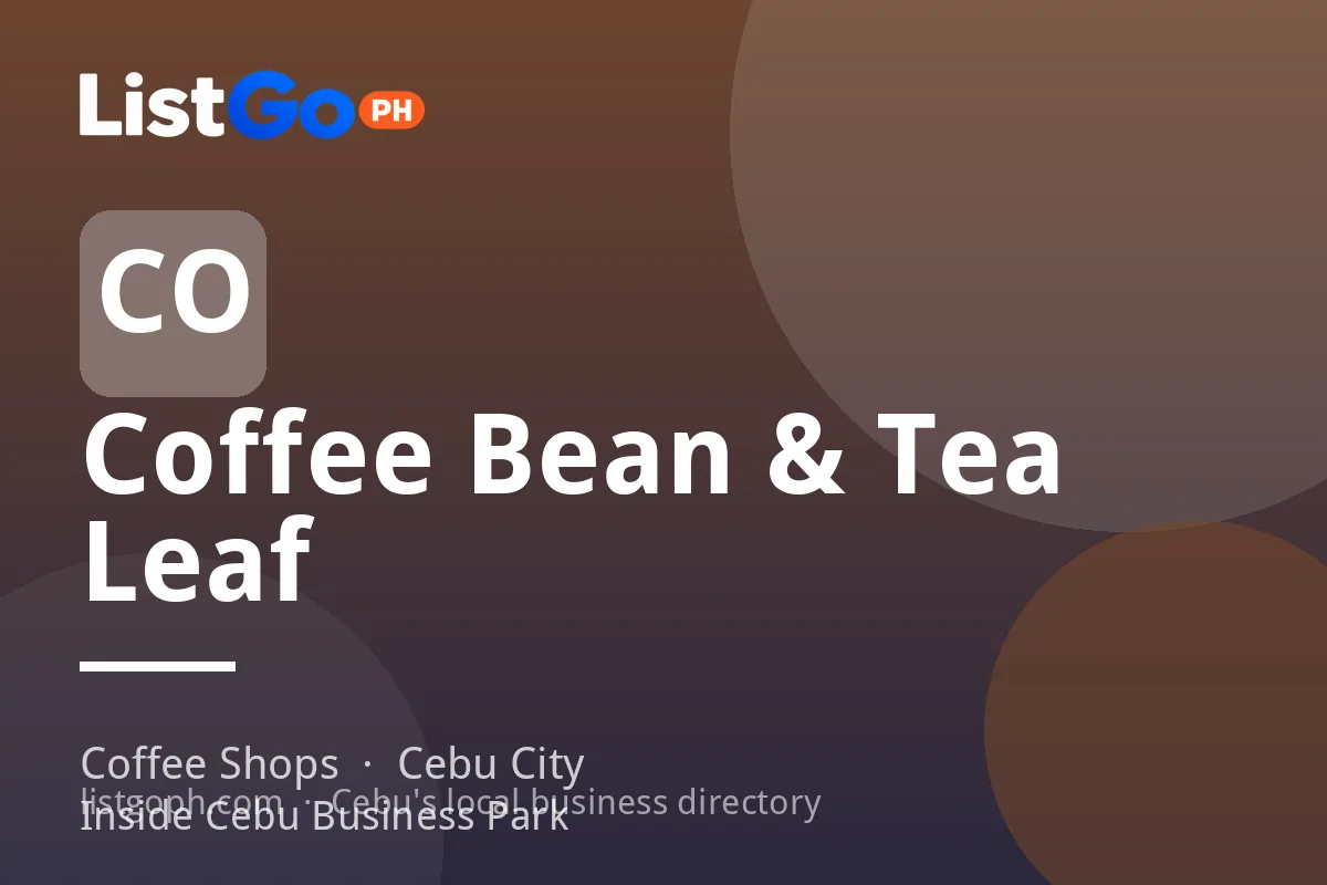 Coffee Bean & Tea Leaf