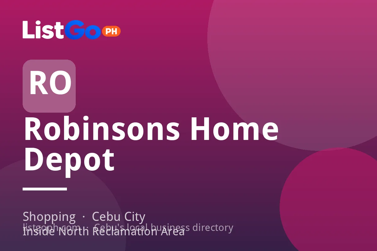 Robinsons Home Depot
