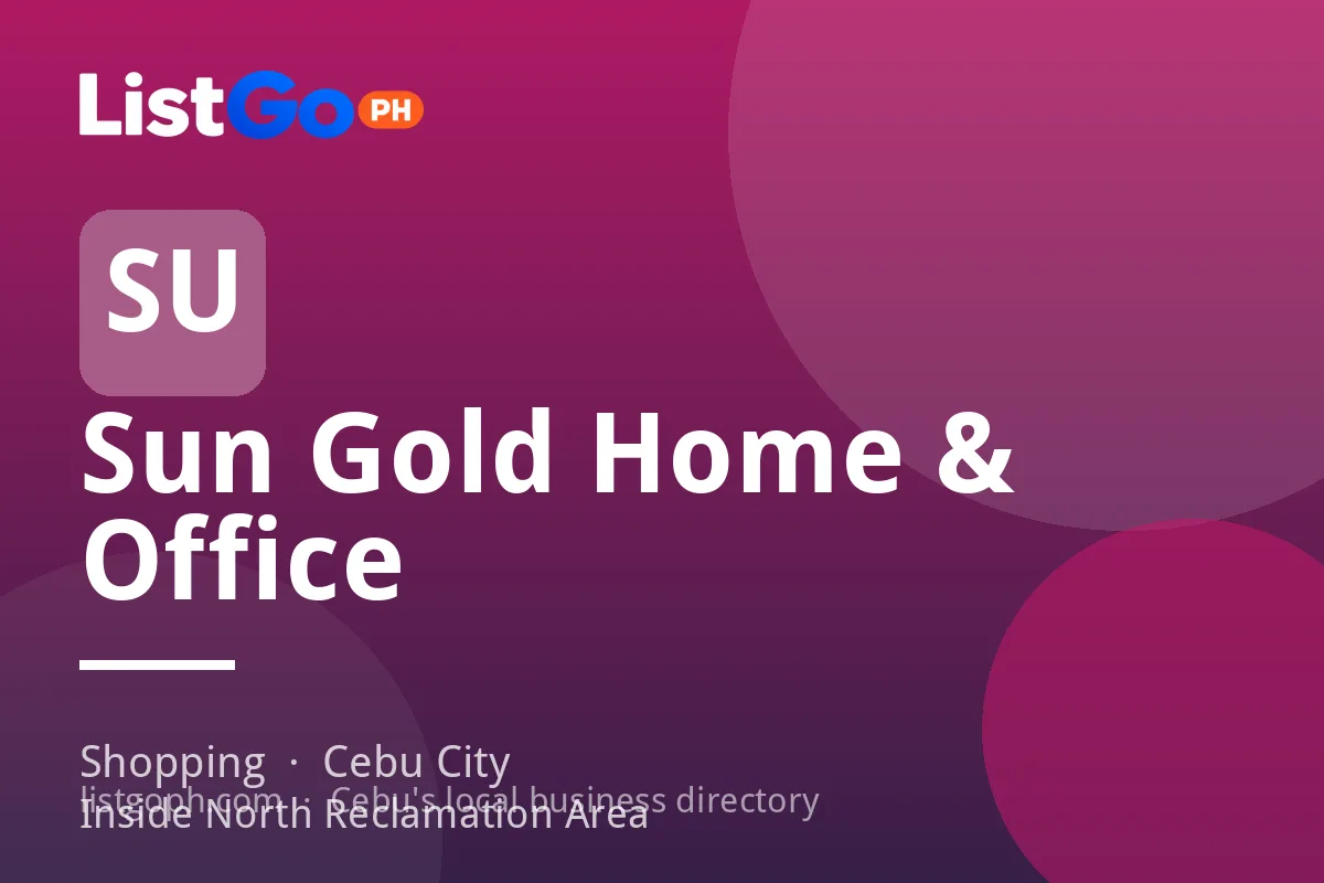 Sun Gold Home & Office