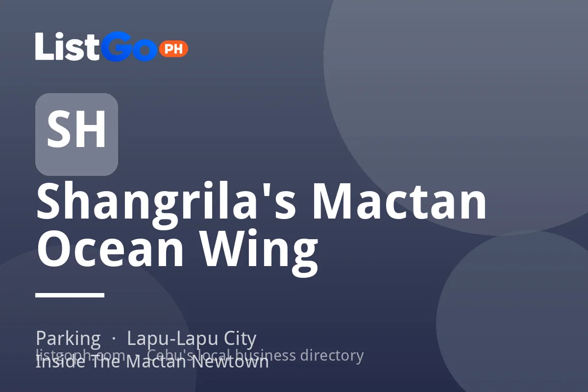 Shangrila's Mactan Ocean Wing
