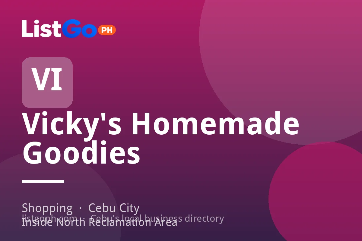 Vicky's Homemade Goodies