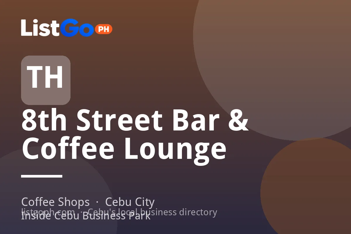 8th Street Bar & Coffee Lounge