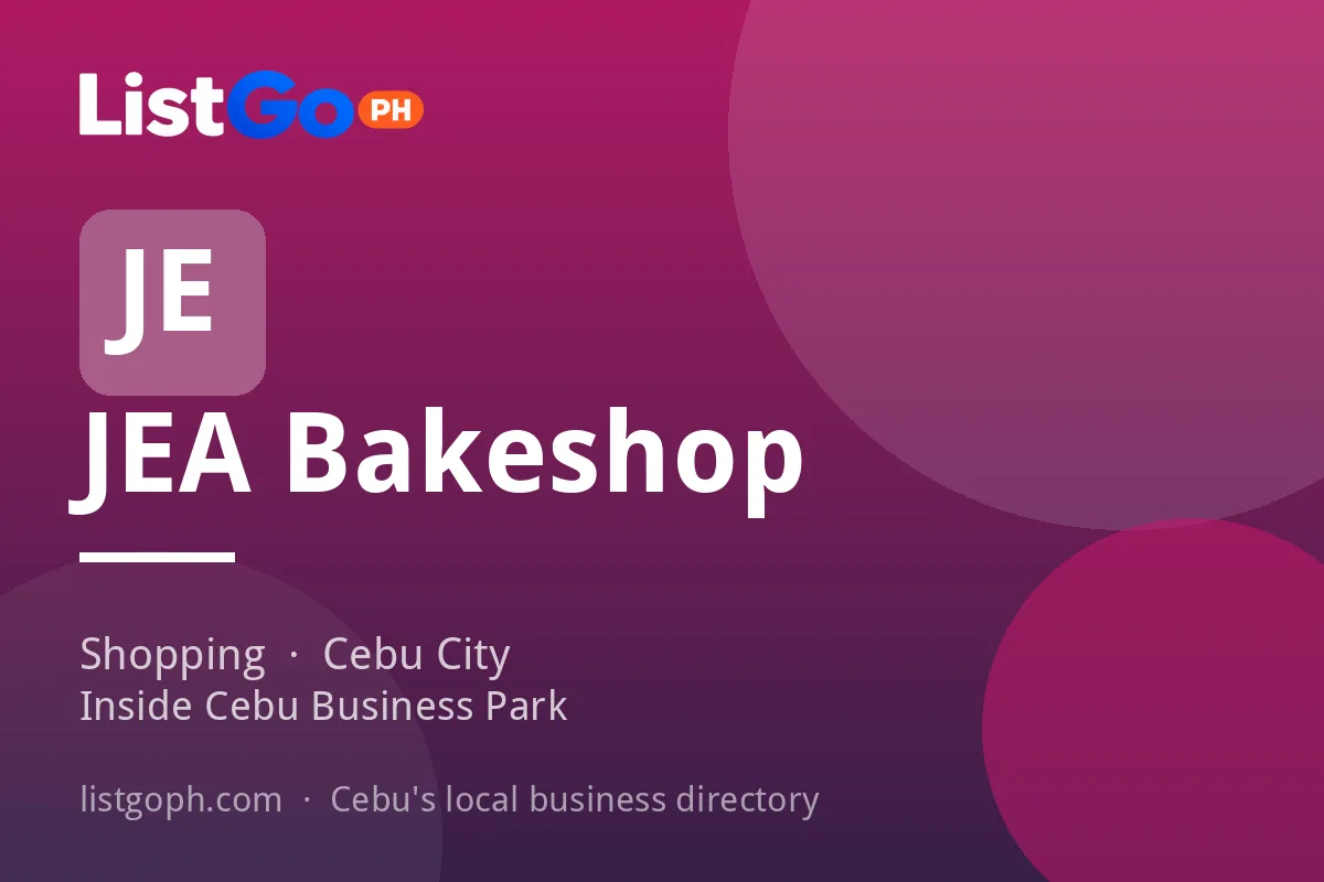 JEA Bakeshop